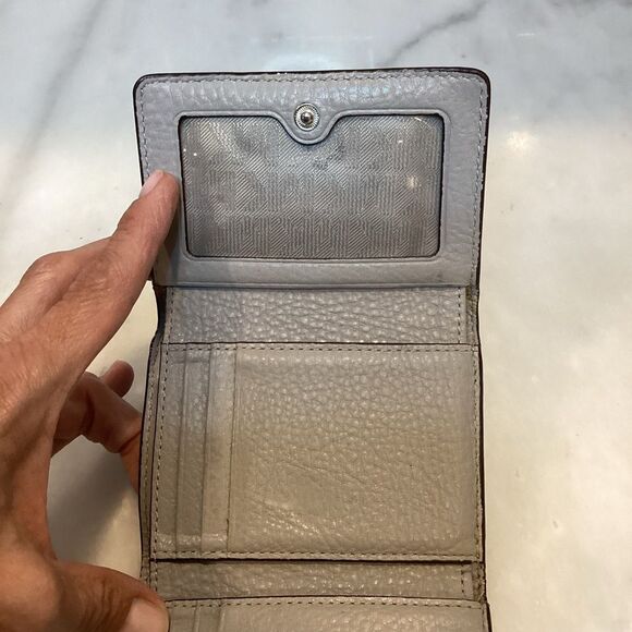 Michael Kors Hudson Pebbled Leather Card Case Wallet - Picture 10 of 13